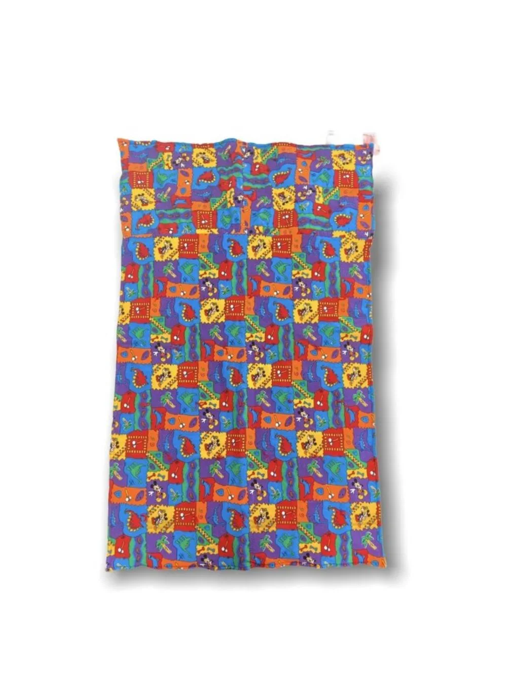 Handmade Mickey Mouse Baby Crib Quilt Palm Tree Pineapple Dinosaur Bones Blanket